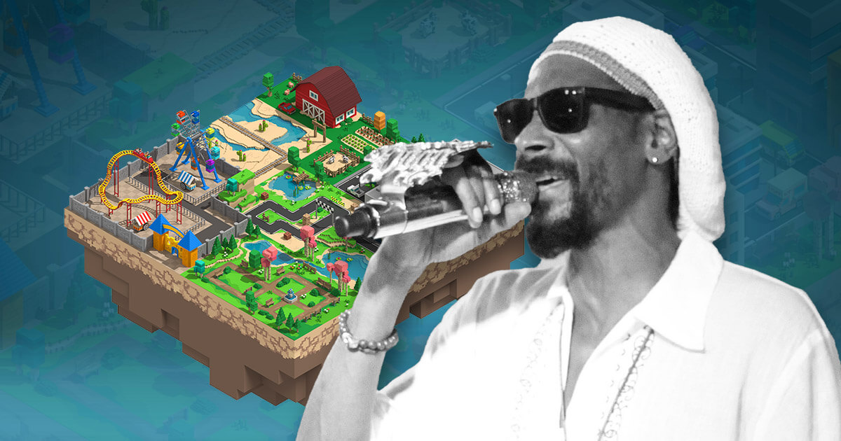 Snoop Dogg is rebuilding his real-life mansion in The Sandbox NFT metaverse
