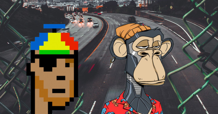 8 of the top 10 NFTs sales last month have been Bored Apes and CryptoPunks