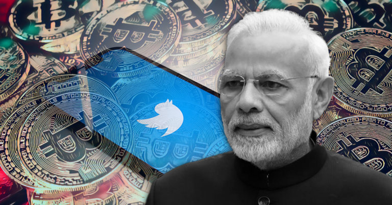 Amid call for crypto regulation, hacker uses India’s PM Twitter account to promote fake BTC giveaway