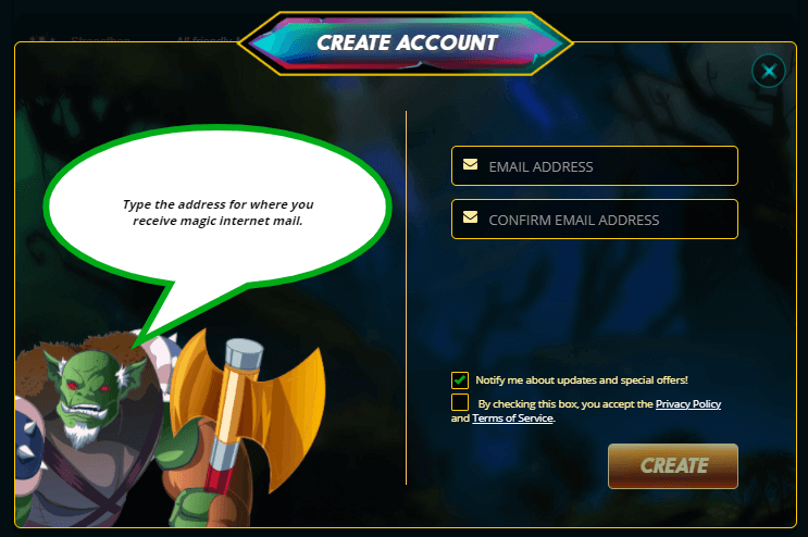 Sources - Splinterlands - Sign Up