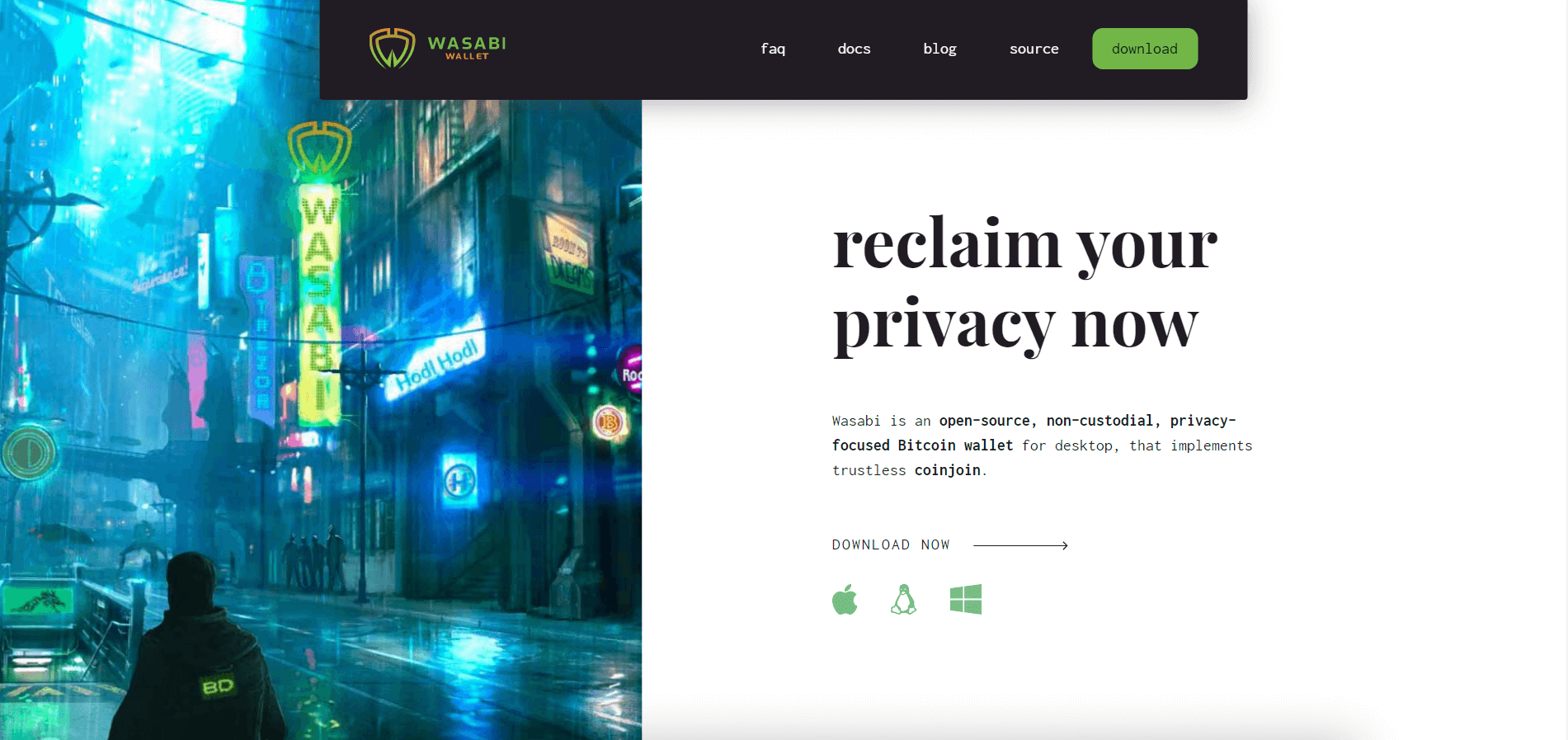 wasabi bitcoin wallet