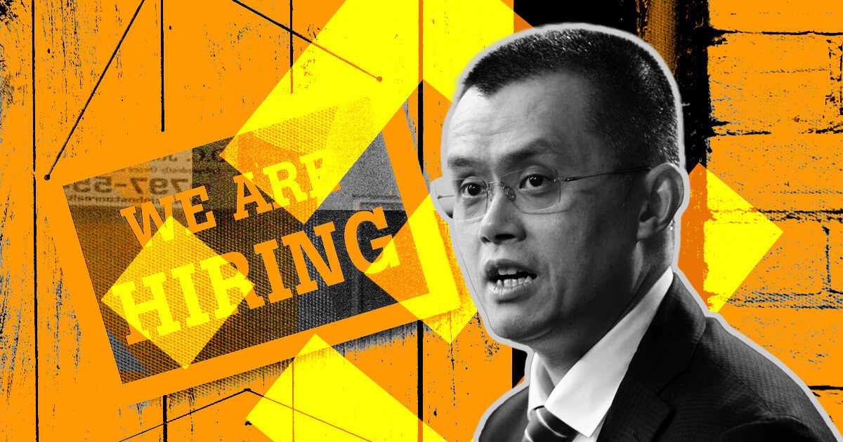 Binance CEO says firm is ‘expanding hiring’ despite market crash