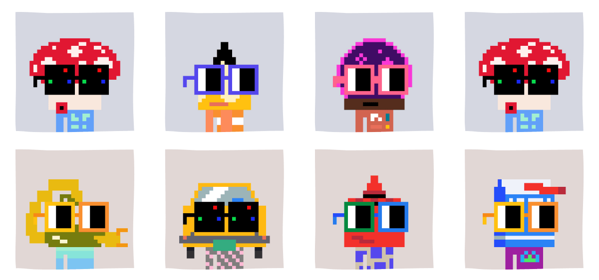 Nouns and Moonbirds - examples of CC0 projects