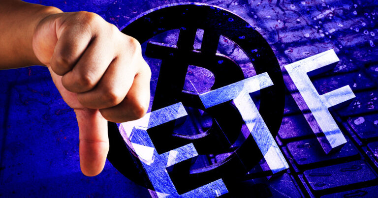 SEC re-declines Bitcoin ETF from ARK, 21Shares