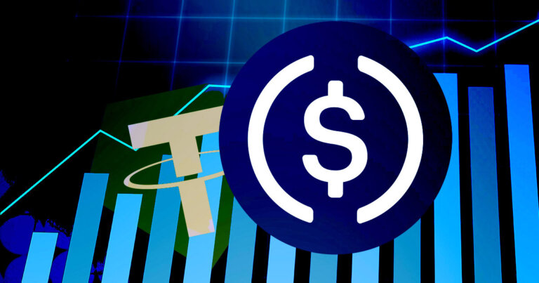 USDC market cap has shrunk almost $7B since October 2022