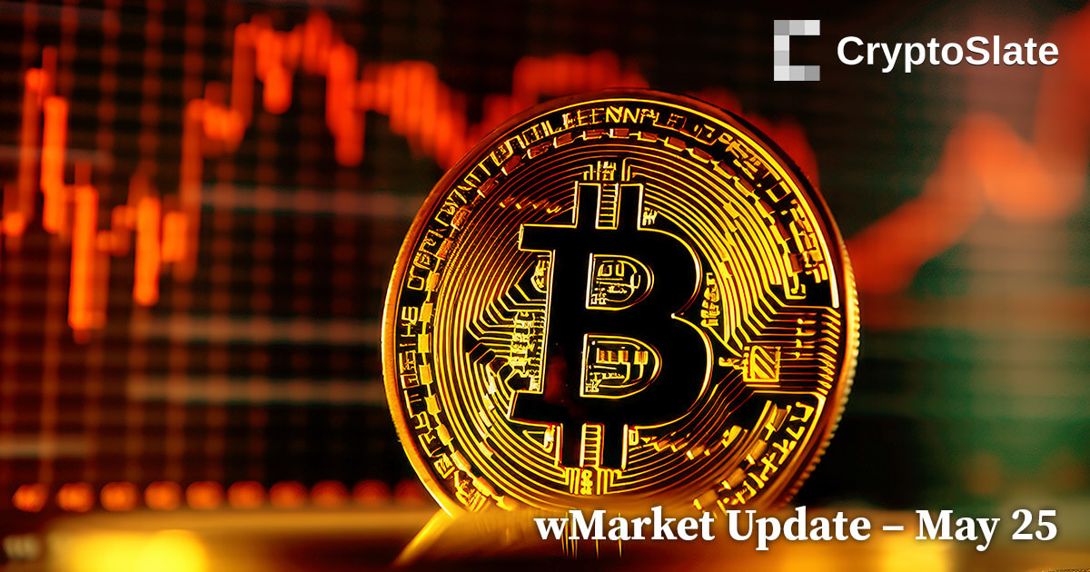 Bitcoin’s descent continues with brief capitulation to $25,890: CryptoSlate wMarket Update