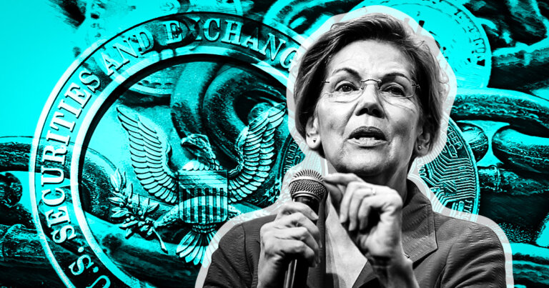 Elizabeth Warren led cryptocurrency bill in works, may give SEC most regulatory authority