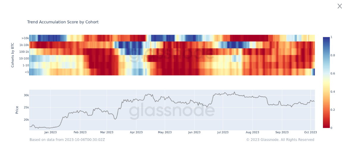 Accumulation Score: (Source: Glassnode)
