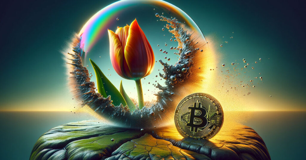 Historic bubbles burst while Bitcoin bounces back