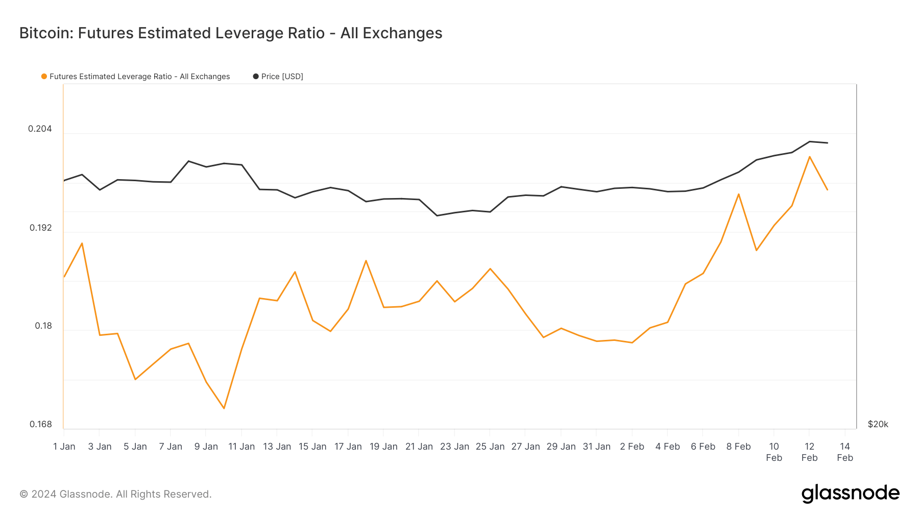 futures estimated leverage ratio ytd