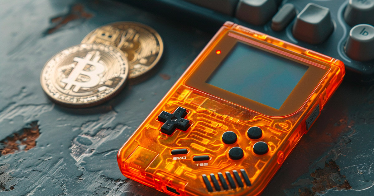 Bitcoin Ordinals Game Boy inspired gaming handheld and hardware wallet sells out instantly