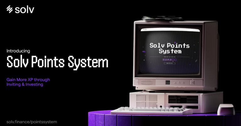 Solv Protocol Introduces Innovative Point System to Reward Users, Reveals Airdrop Plans
