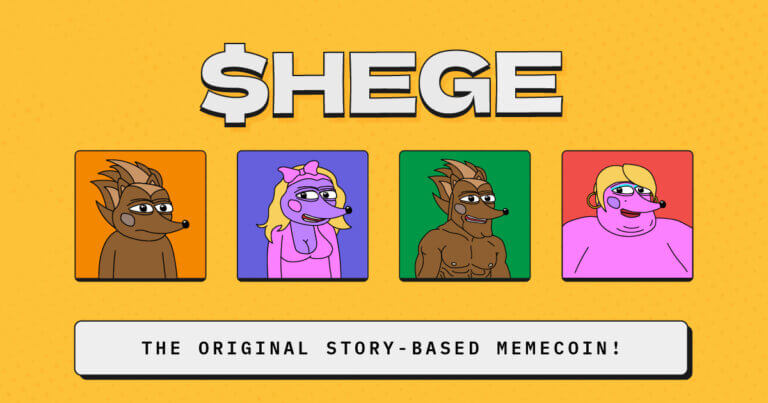 HegeCoin ($HEGE) Unveils AI Characters and Launches Major Marketing Blitz