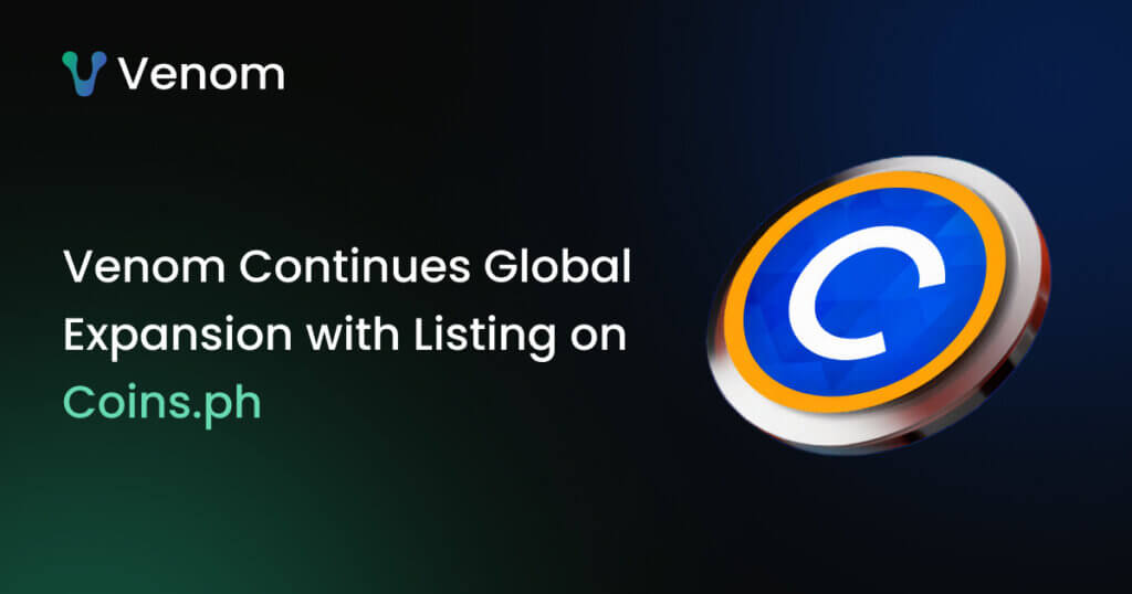 Venom Continues Global Expansion with Listing on Coins.ph