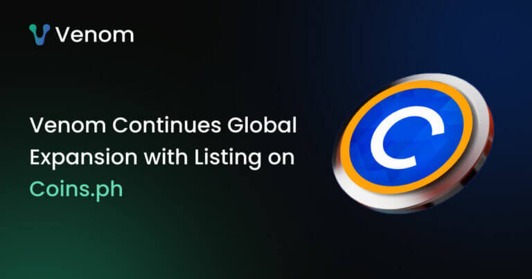 Venom Continues Global Expansion with Listing on Coins.ph