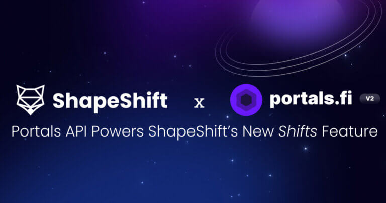 Portals API Powers ShapeShift’s New “Shifts” Feature, Lowering DeFi Access Barrier
