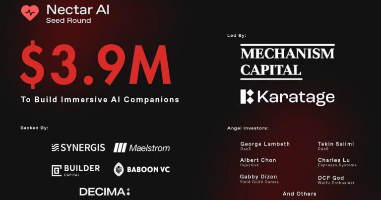 Nectar AI Raises $3.9M to Build Uncensored Immersive AI Companions