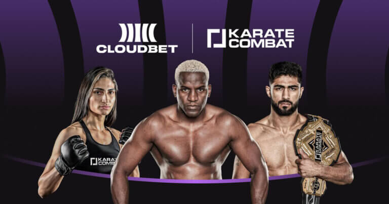 Cloudbet Partners with Karate Combat as Official Online Casino and Sportsbook