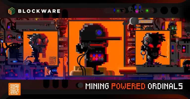 Hashrate Hackers Launches Innovative Mining-Powered Ordinals Project, Backed by Blockware