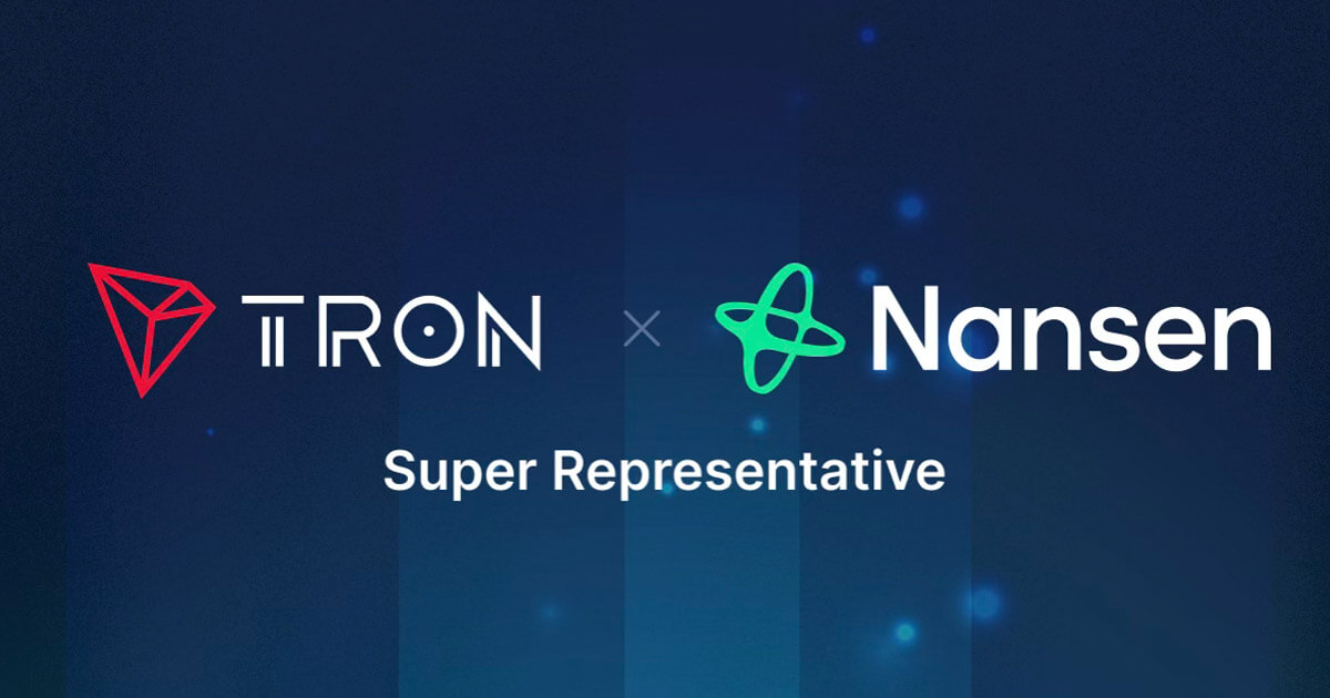 Nansen Joins TRON as a Super Representative, Enhancing Blockchain Transparency and Governance