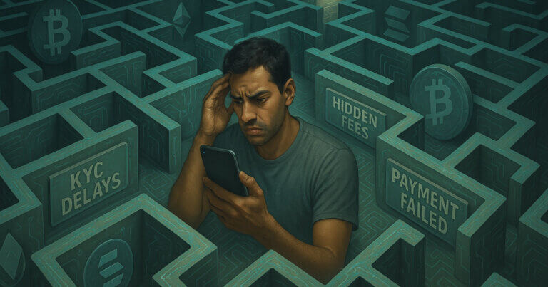 From frustration to adoption: Why buying crypto for the first time is still so hard and how to handle it