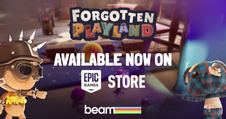 Forgotten Playland: Beam’s Flagship Title Launches on Epic Games Store: The Ultimate Multiplayer Party Game