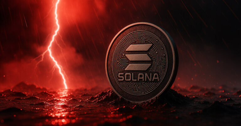 Solana slides under $100 amid global trade tensions and on-chain activity slump