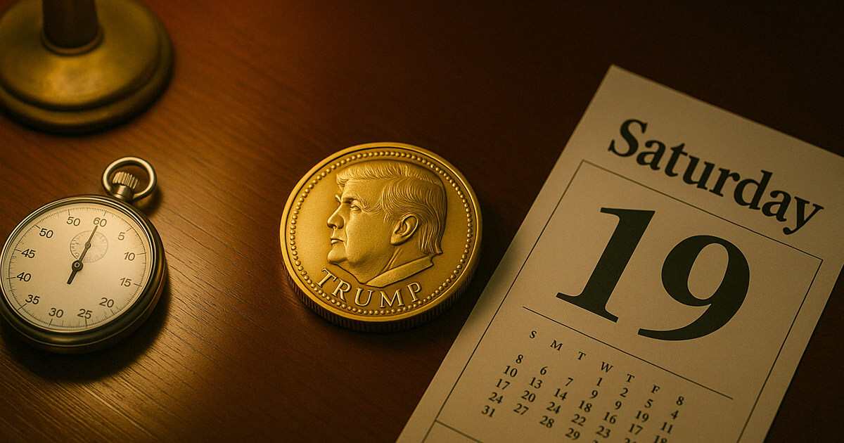 Official TRUMP token unlocks begin Saturday worth $311M, followed by $3.8M daily insider payouts