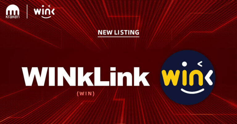 Kraken Lists WINkLink (WIN) with $90,000 Reef Program Airdrop