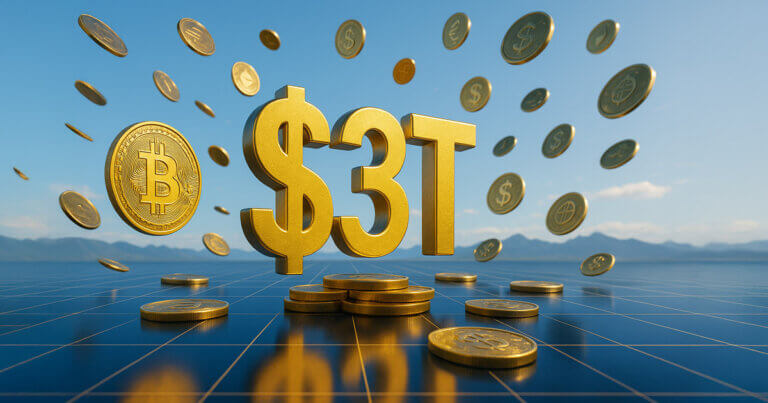 Bitcoin’s dominance fuels crypto market climb to $3 trillion