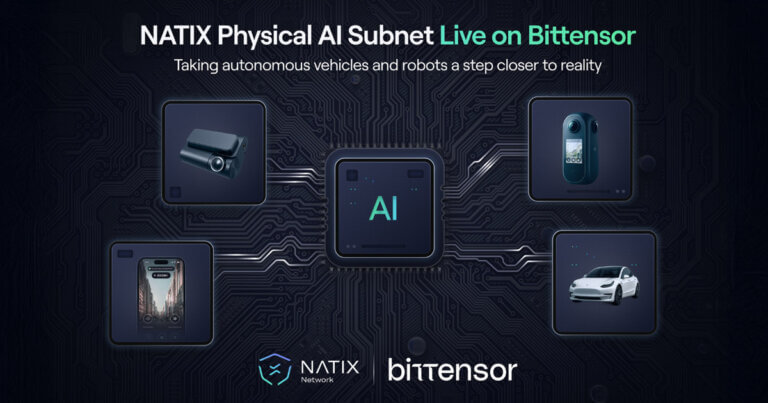 NATIX Launches Decentralized AI Subnet on Bittensor to Advance Autonomous Driving and Physical AI