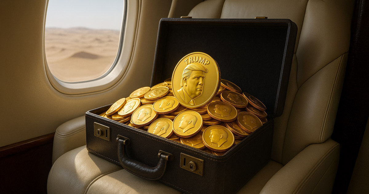 Donald Trump could personally buy Qatar jet in 135 days by selling TRUMP memecoins