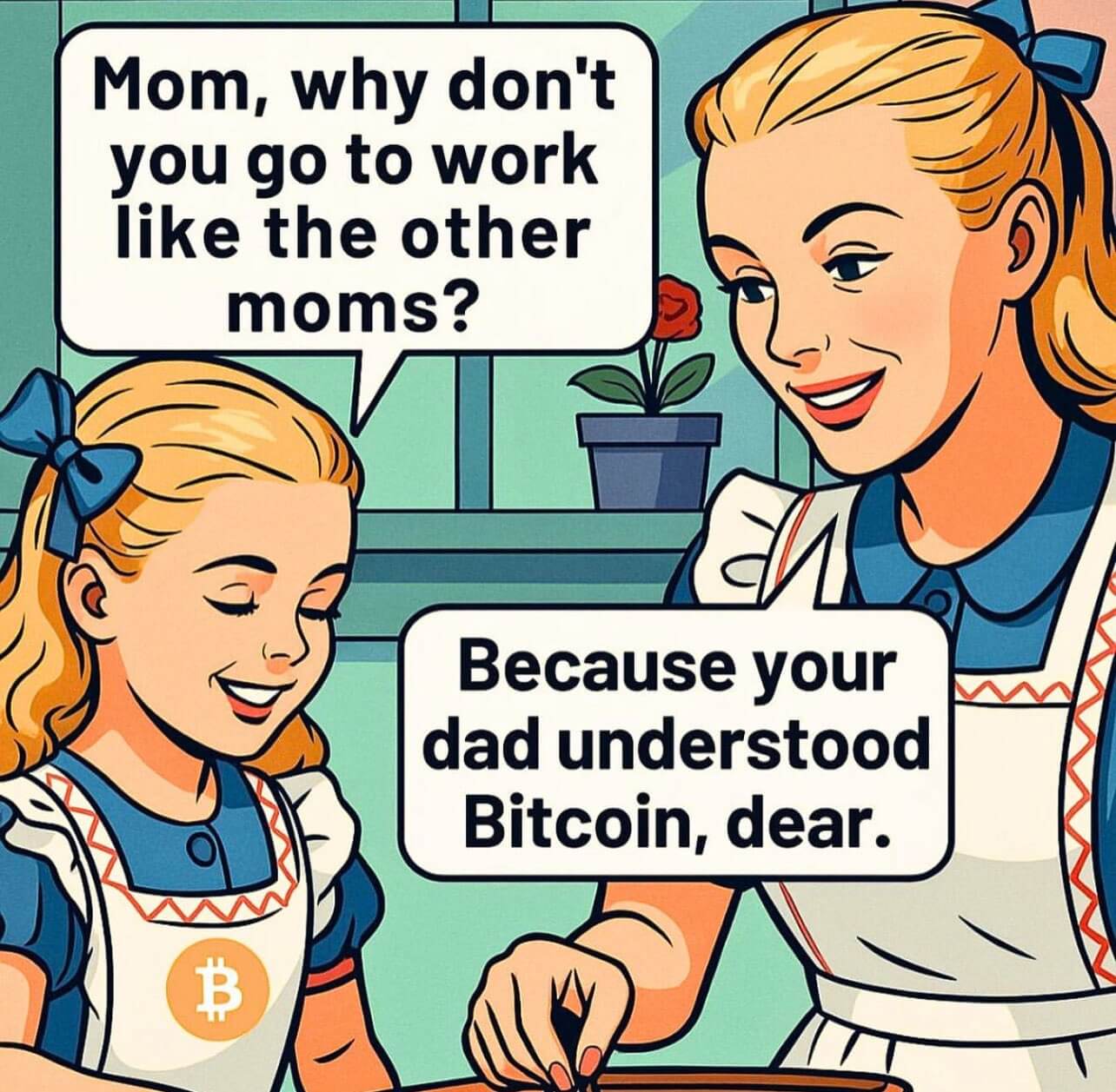 Paternalistic Bitcoin Meme