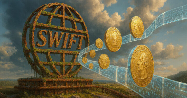 Stablecoin to settle $5 trillion and challenge SWIFT in 2026 amid $3.3T July volume