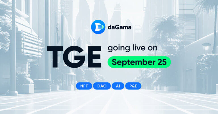 daGama to Launch $DGMA Token on September 25