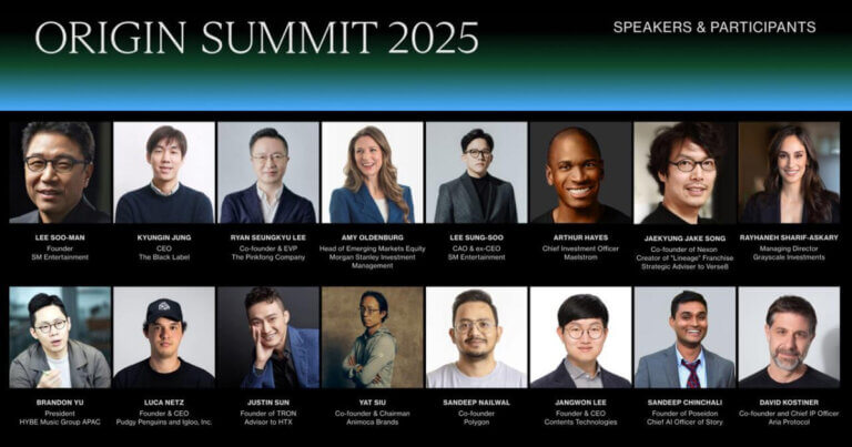 Origin Summit Unveils Second Wave of Global Icons Ahead of Debut During KBW