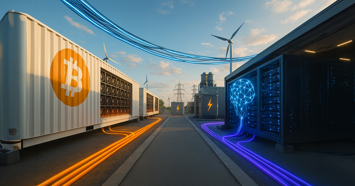 Bitcoin miners are transforming into AI utilities based on math