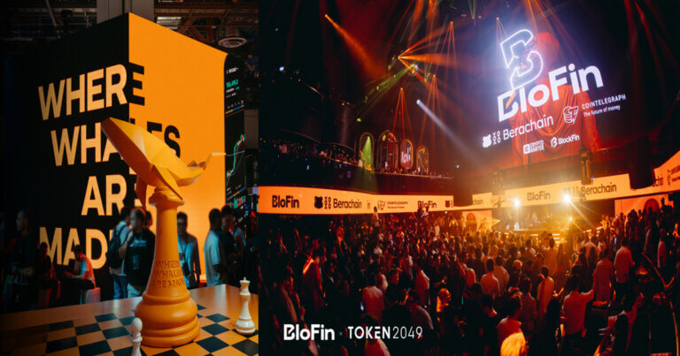 BloFin Leads TOKEN2049 with Most Talked-About Exceptional Branding: Towering Whale Chess, Crane Booth & Full-House Whalefield Afterparty