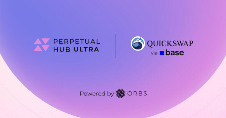 QuickSwap Integrates Orbs’ Perpetual Hub Ultra, Bringing Institutional-Grade Perps Trading to Base