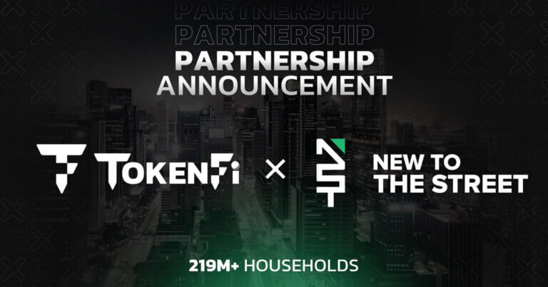TokenFi and New to The Street Announce National Media Partnership to Reach 219M+ Households