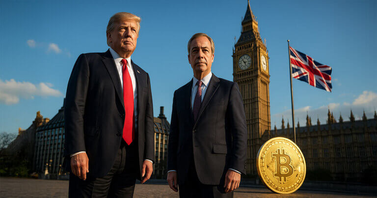 Nigel Farage attempts to copy £5B Trump crypto script, without his levers or power