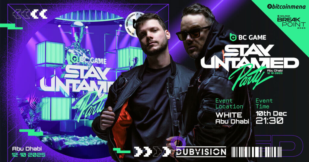 BC.GAME’s “Stay Untamed” Breakpoint Eve party tops 1,200 sign-ups, with DubVision and Mari Ferrari headlining