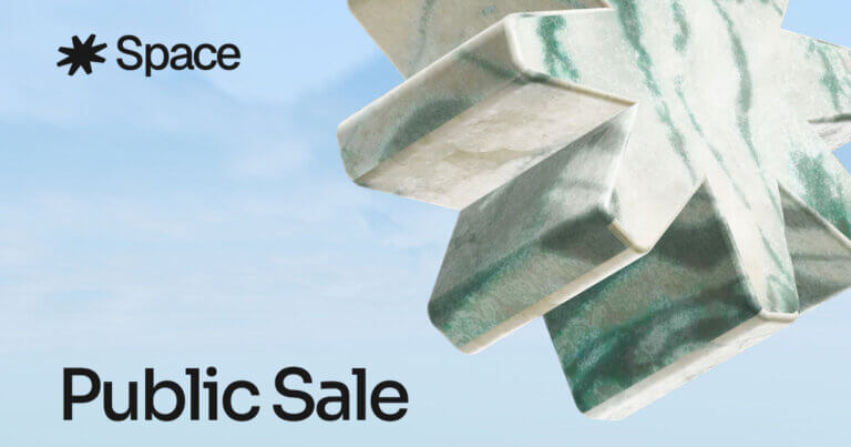 Space Announces Public Sale of its Native Token, $SPACE