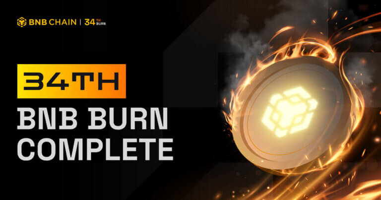 BNB Chain Kicks Off 2026 With Its 34th BNB Token Burn