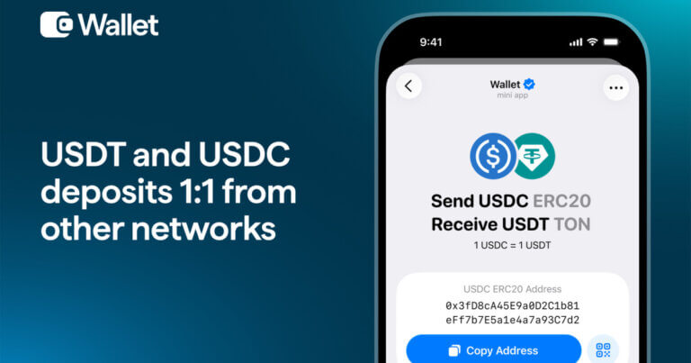 Wallet in Telegram Launches Cross Chain Deposits in Self Custodial TON Wallet