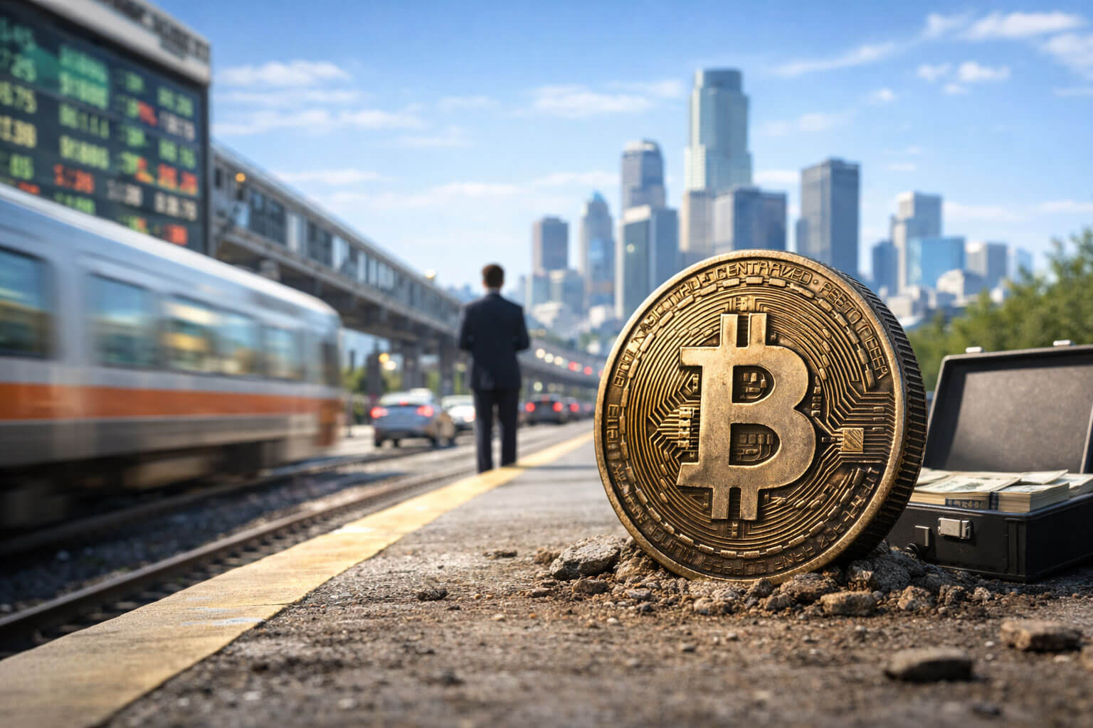 Bitcoin price jumps as global markets shake, fueled by ETFs and institutional buying