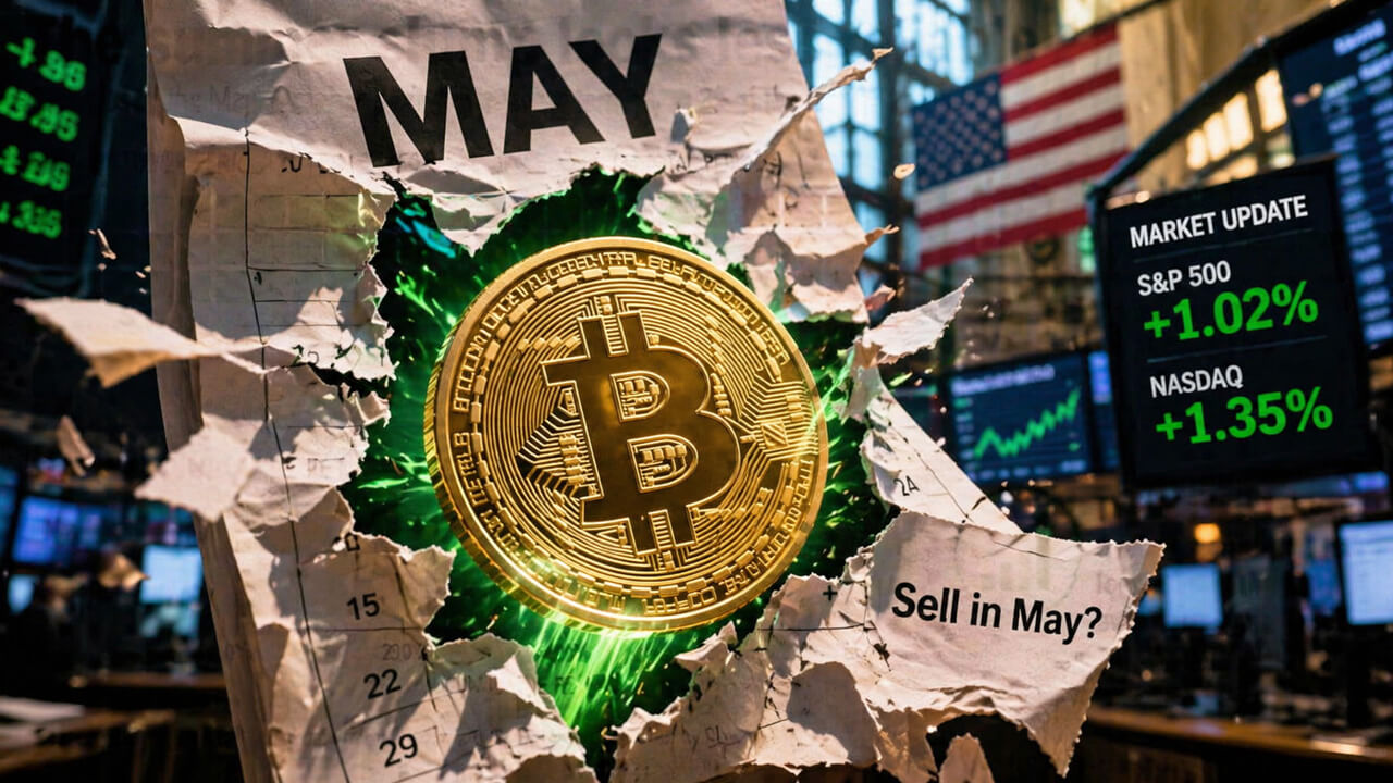 Wall Street’s ‘Sell in May’ rule is breaking, but Bitcoin still faces one key risk