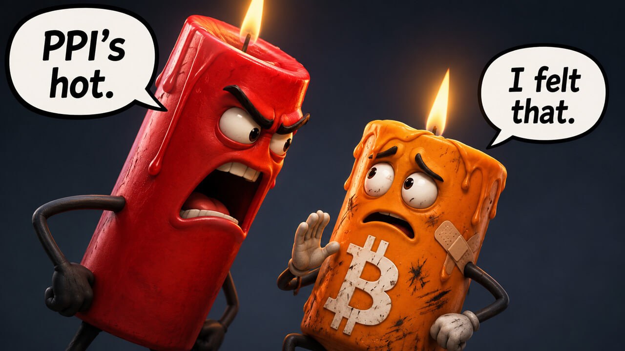 Bitcoin loses $80k because US PPI just hit 6% matching 2022 levels, stoking inflation fears