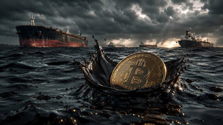 Bitcoin sinks into oil-contaminated waters near tanker ships as Iran conflict and Hormuz disruption create new macro risks for global markets and crypto investors