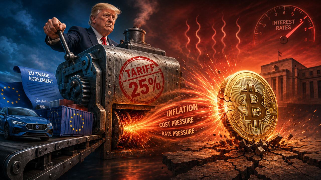 Bitcoin faces new tariff risk as EU races to finalize US trade deal this month